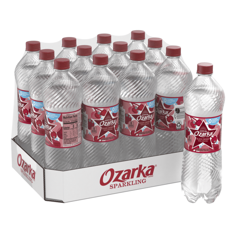 Ozarka Sparkling Water, Black Cherry (1 l ) Instacart