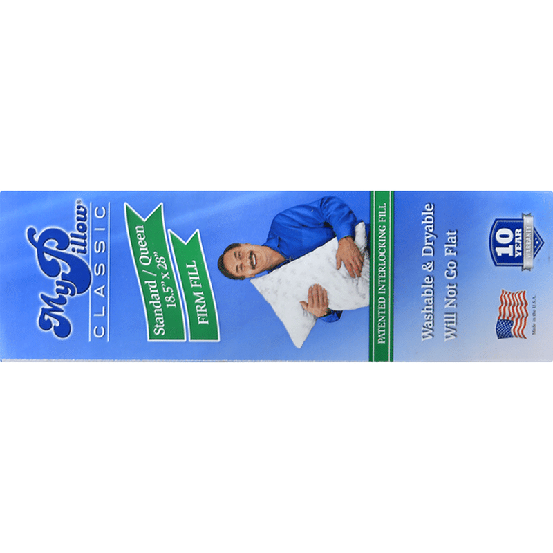My Pillow Standard Queen / Mypillow classic pillow is made with