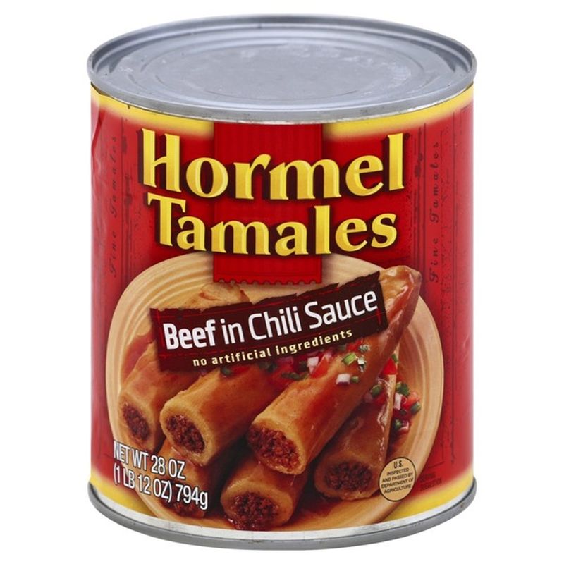 Hormel Beef Tamales In Chili Sauce (28 oz) Instacart