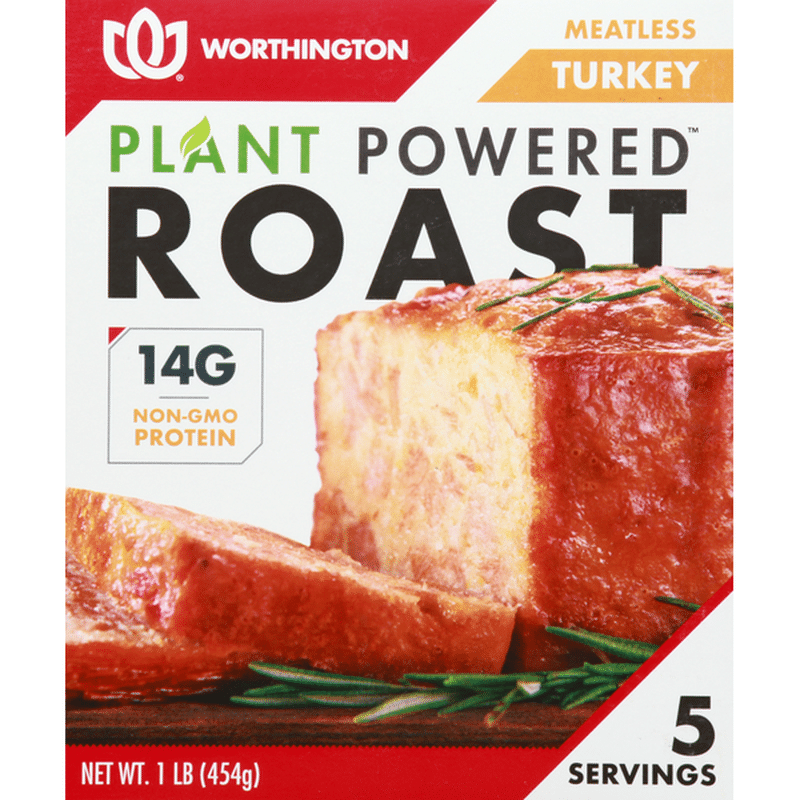 Worthington Meatless Turkey Roast (1 lb) Instacart