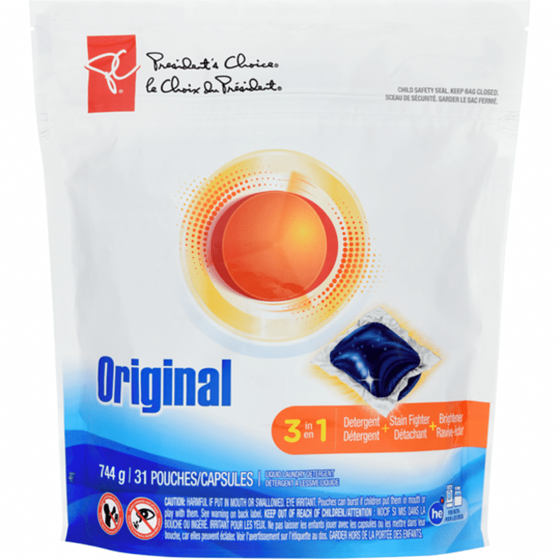 President's Choice Original Single Dose Liquid Laundry Detergent
