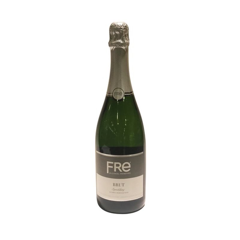 Fre Brut, Sparkling, AlcoholRemoved Wine, California Vineyards (750 ml