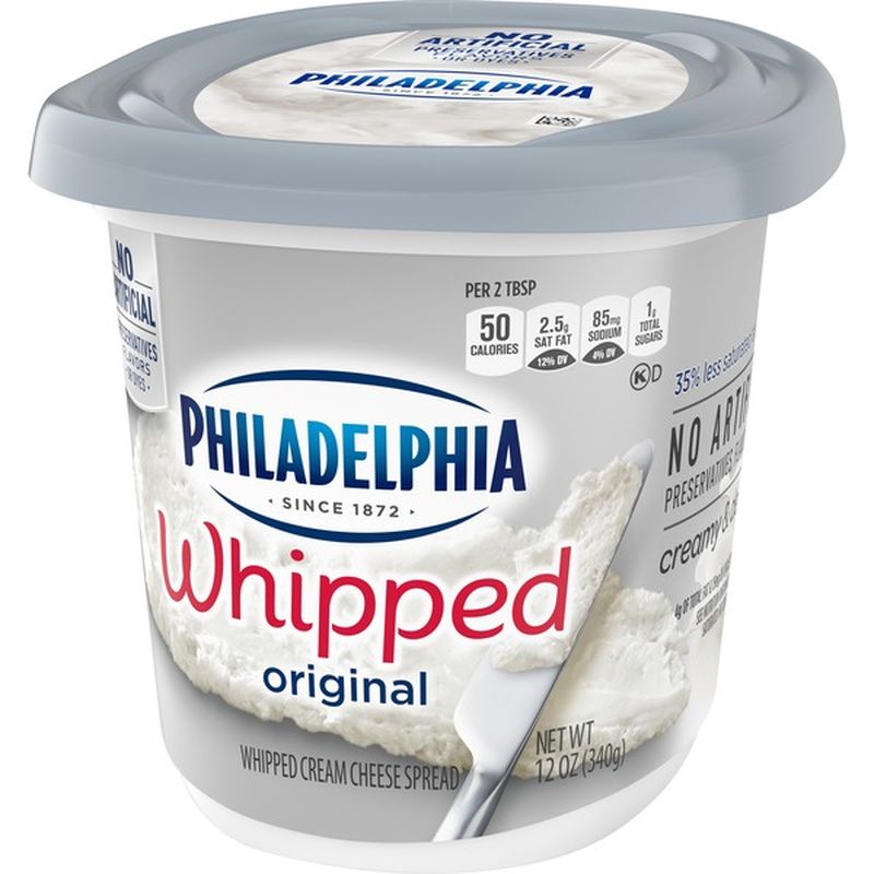 Kraft Philadelphia Original Whipped Cream Cheese Spread (12 Oz) From ...