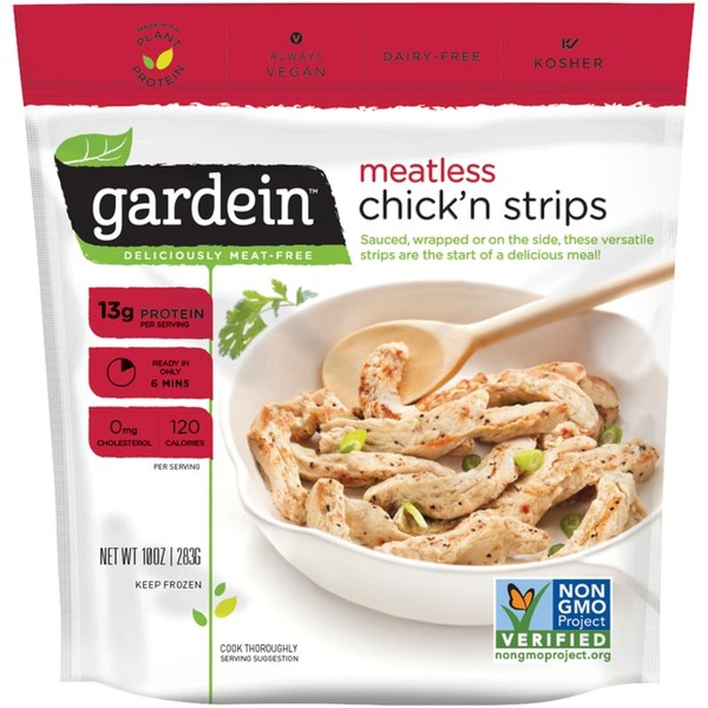 Gardein Meatless Chick'n Strips (10 oz) - Instacart