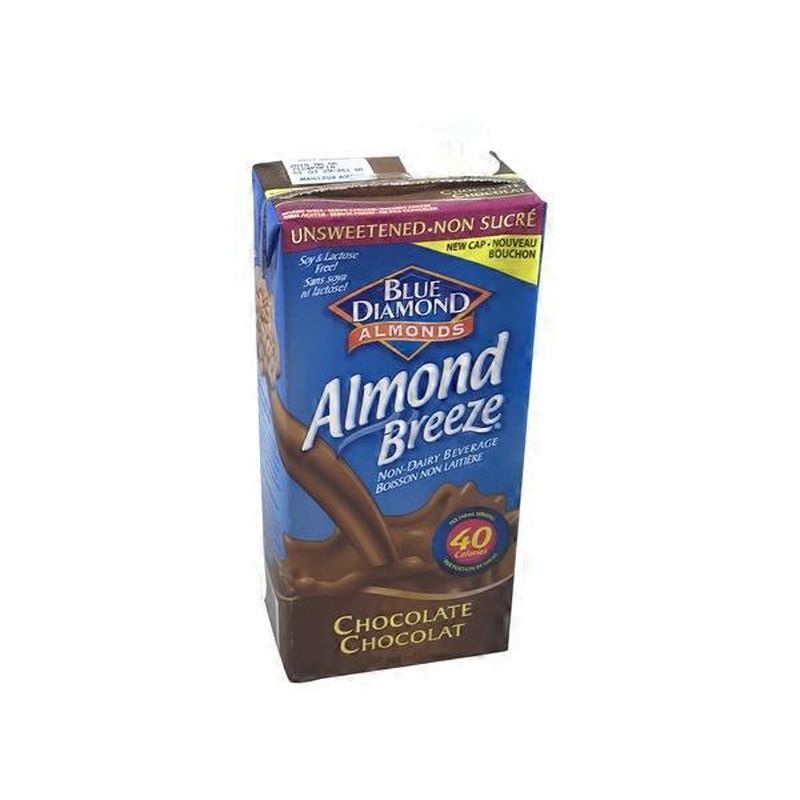Almond Breeze Almond Beverage, Chocolate, Unsweetened (946 ml) Instacart