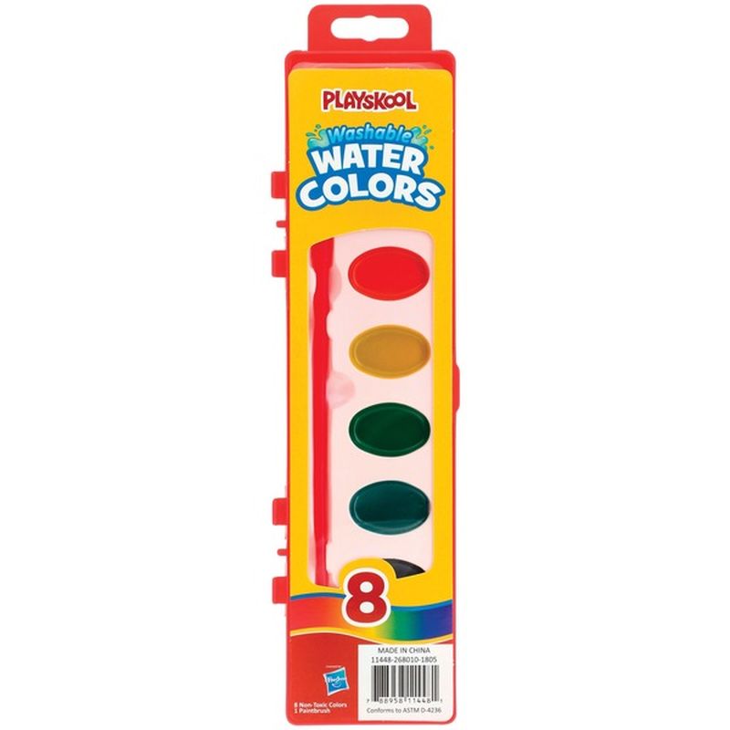Playskool Washable Water Color Paint Set