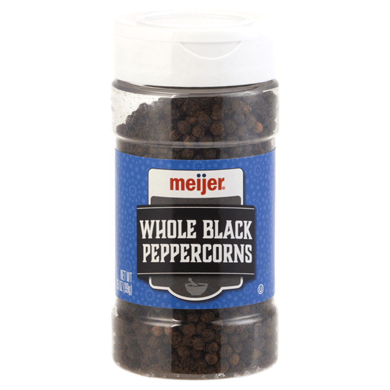 Meijer Whole Black Peppercorns