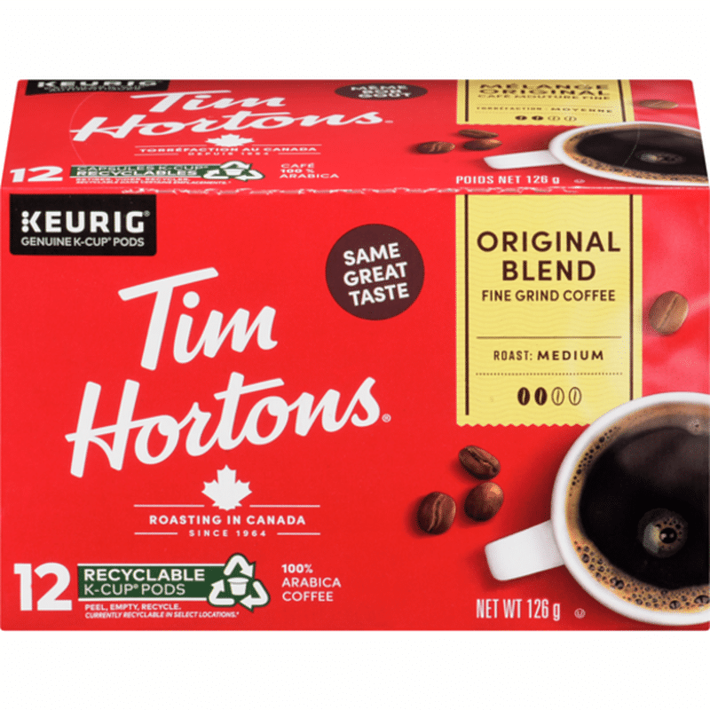 Tim Hortons Original Blend K-Cups