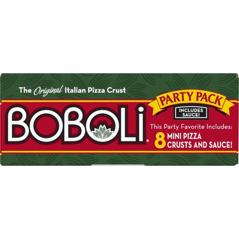 Boboli Party Pack Mini Pizza With Sauce (54 oz) Instacart
