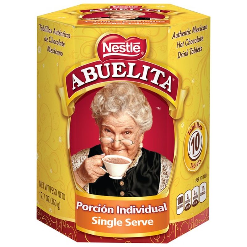 Abuelita Nestle Authentic Mexican Hot Chocolate Single Serve Drink