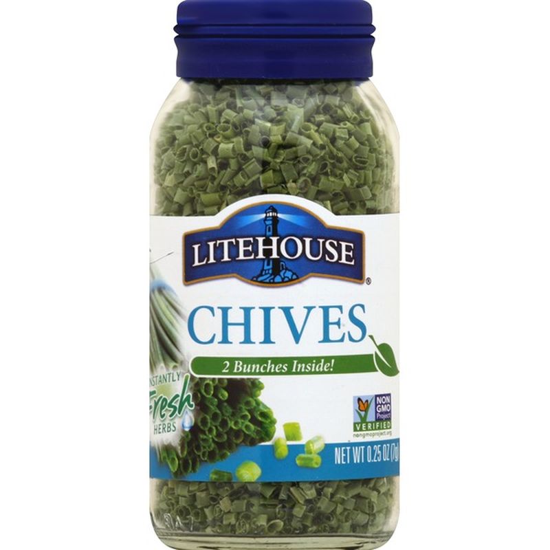 Litehouse Freeze Dried Chives (0.25 oz) from Lunardi’s Markets - Instacart