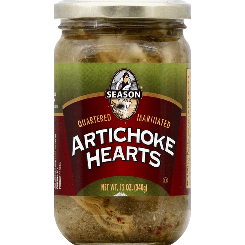 Season Brand Artichoke Hearts, Quartered, Marinated (12 oz) Instacart