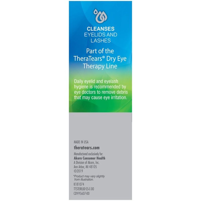 Thera Tears SteriLid Antimicrobial Eyelid Cleanser and Facial Wash (2