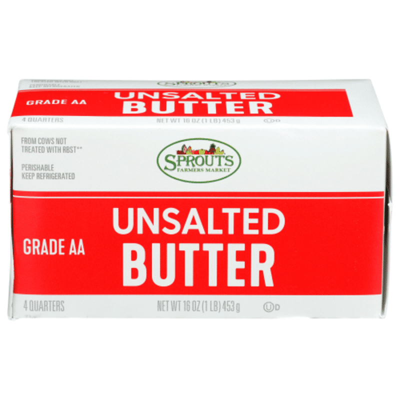 Sprouts Unsalted Butter (16 oz) Instacart