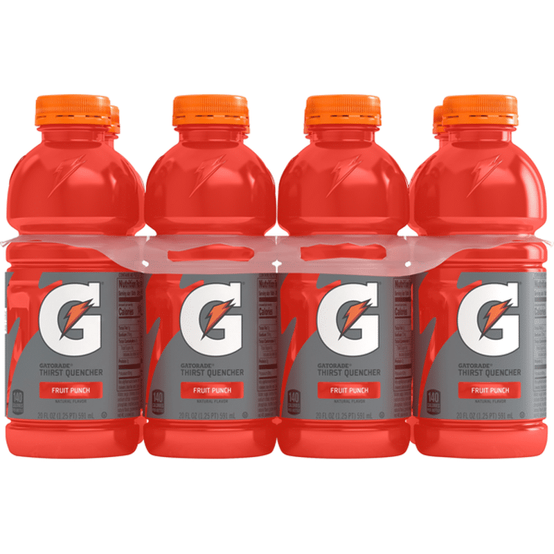 Gatorade Fruit Punch Thirst Quencher 20 Fl Oz Delivery Or Pickup Near Me Instacart