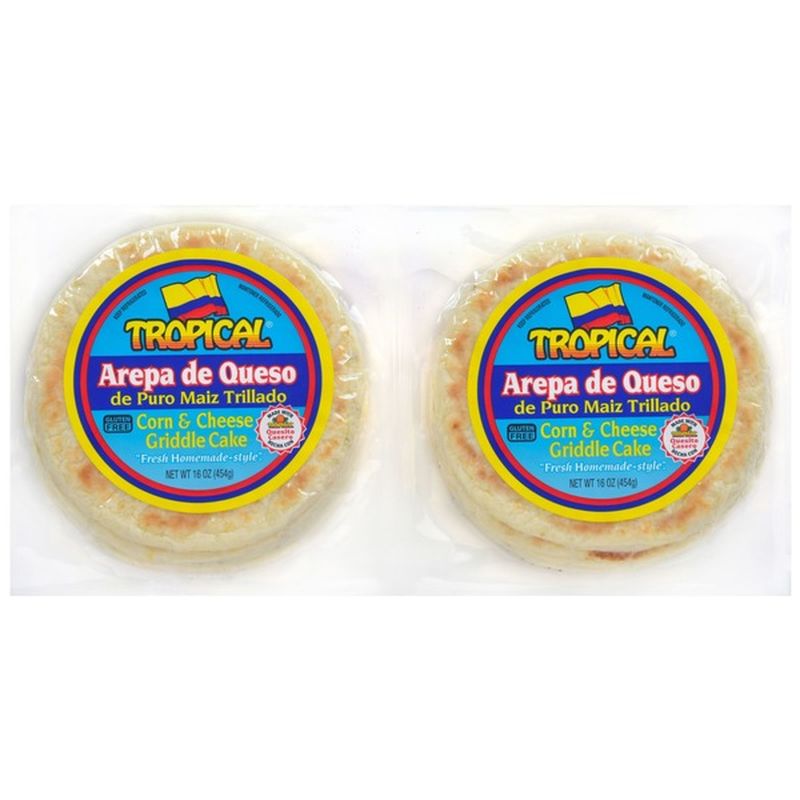 Tropical Cheese Arepa De Queso (2 lb) - Instacart