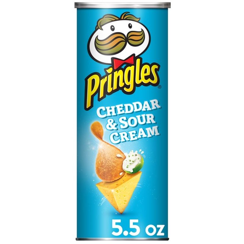 Pringles Potato Crisps Chips Cheddar & Sour Cream (5.5 oz) - Instacart