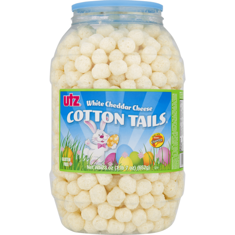 Utz Cotton Tails White Cheddar Cheese (23 oz) Instacart