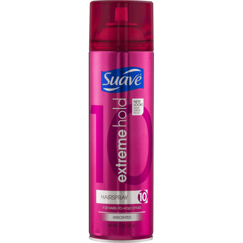 Suave Unscented Hair Spray Extreme Hold (11 oz) Instacart