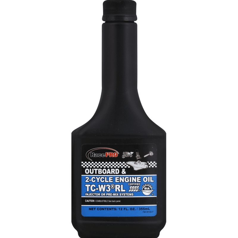 Race Pro Engine Oil, Outboard & 2-cycle, Tc-w3 Rl (12 Oz) - Instacart