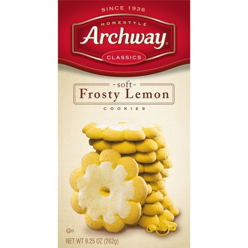 Archway® Frosty Lemon Soft Cookies (9.25 oz) from Mariano ...