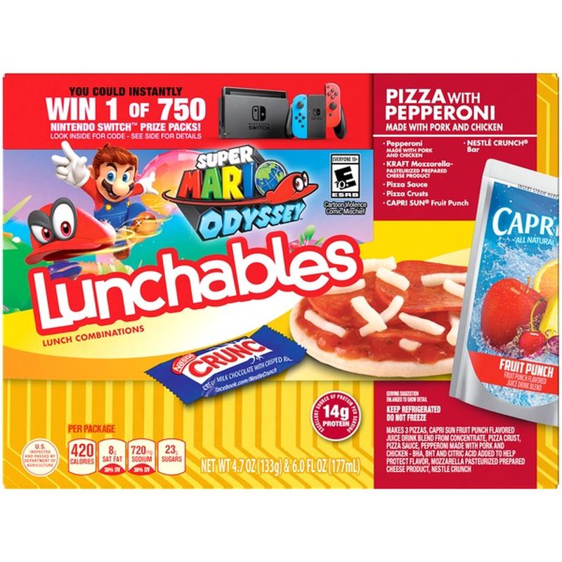 Lunchables Pepperoni Pizza Convenience Meal (10.7 oz) from Publix