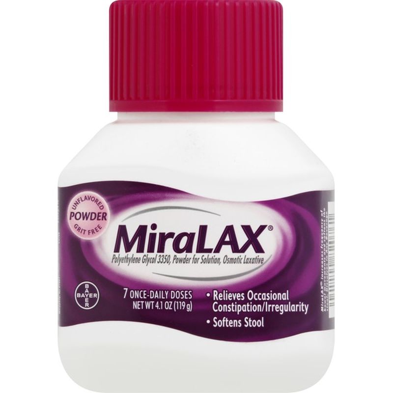 miralax laxative liquid
