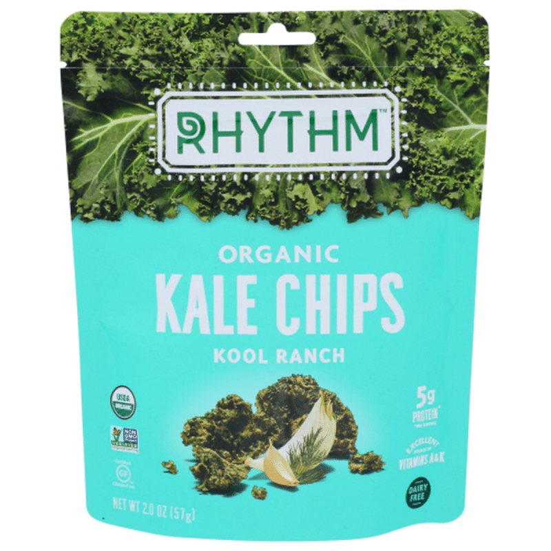 Rhythm Kale Chips, Organic, Kool Ranch (2 oz) from Sprouts Farmers