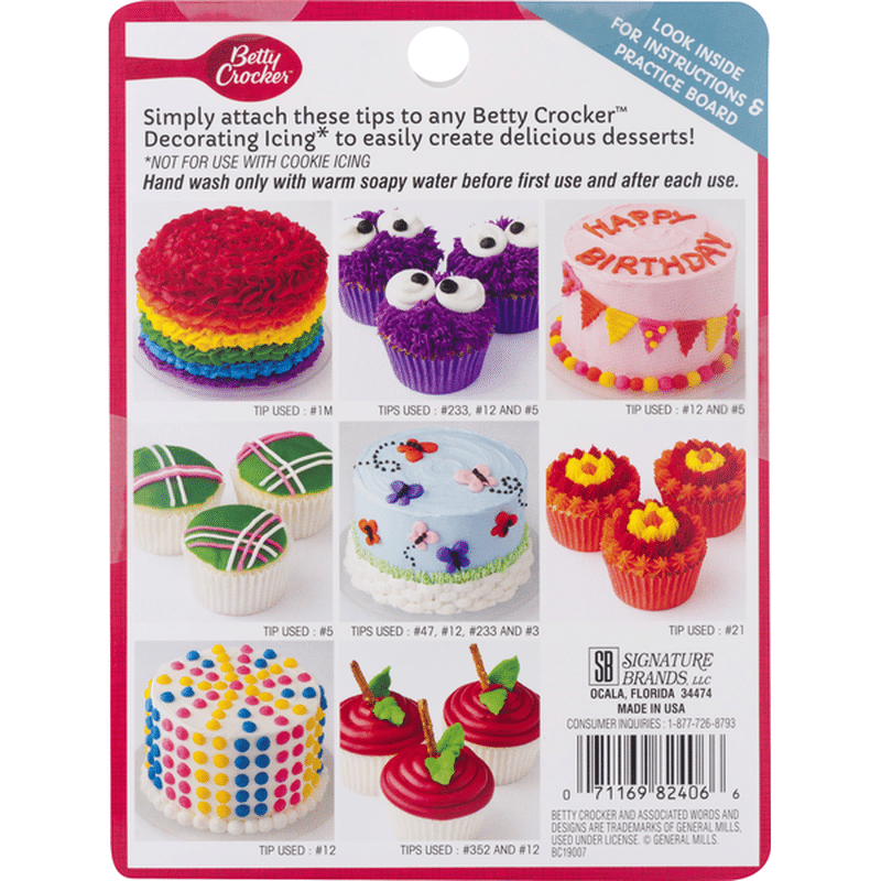 Betty Crocker Decorating Tips (8 each) from Andronico's Community
