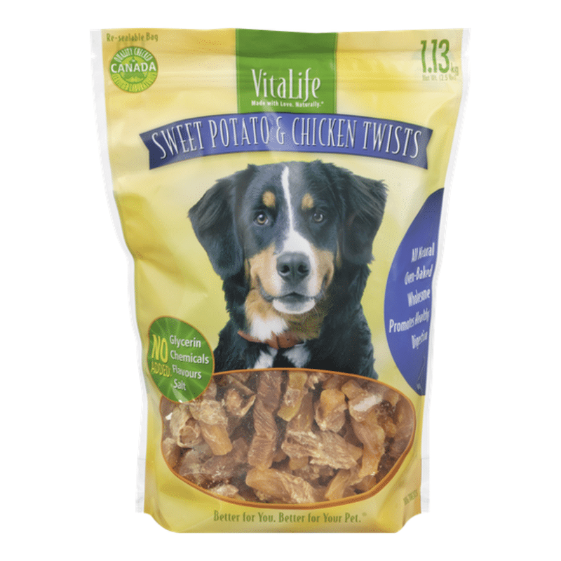 Vitalife Sweet Potato & Chicken Twists