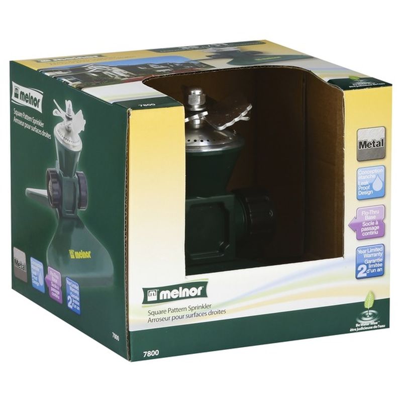 Melnor Metal Rotary Sprinkler 35 X35