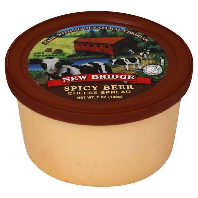 New Bridge Cheese Spread, Spicy Beer (7 oz) from Albertsons Instacart