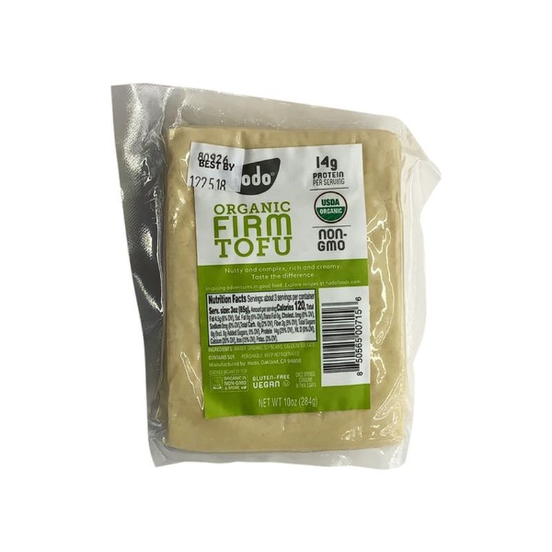 Hodo Firm Tofu, Organic, Shrink Wrapped