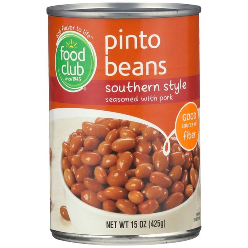 Food Club Southern Style Pinto Beans Seasoned With Pork (15 oz) Instacart