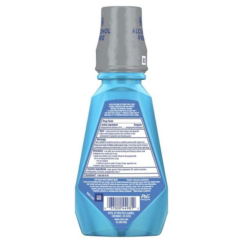 Crest Multi Protection Clean Mint Cpc (Cetylpyridinium Chloride)