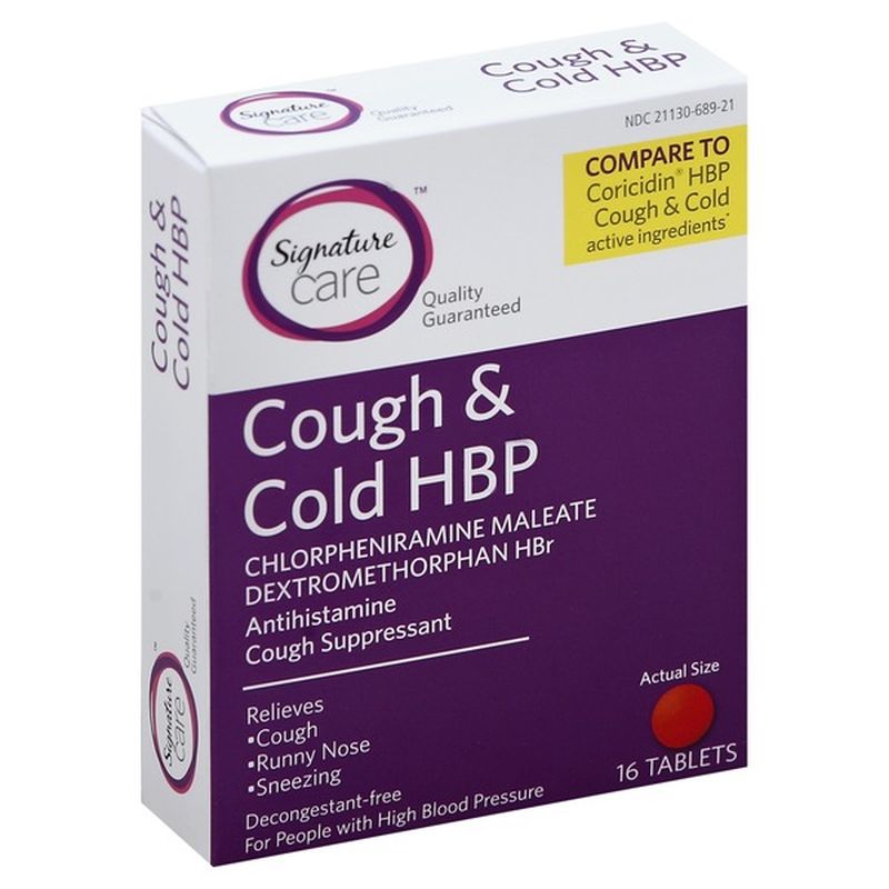 Signature Care Cough & Cold Hbp