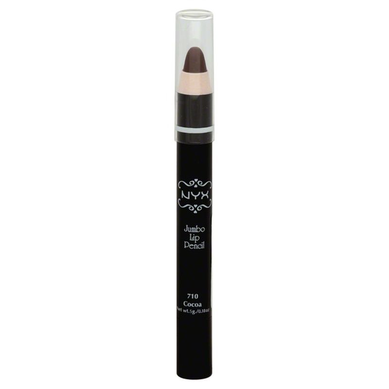 NYX Professional Makeup Lip Pencil, Jumbo, Cocoa 710 (0.18 oz) Instacart