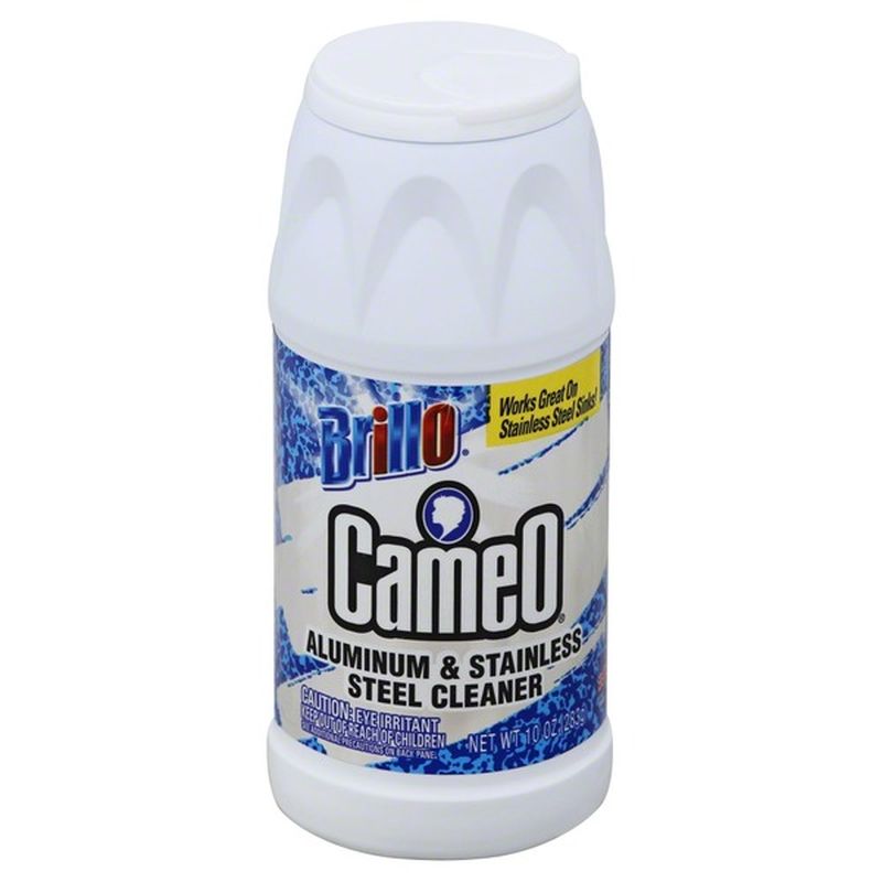 Brillo Cameo Aluminum & Stainless Steel Cleaner (10 oz) from Walmart Brillo Cameo Aluminum & Stainless Steel Cleaner