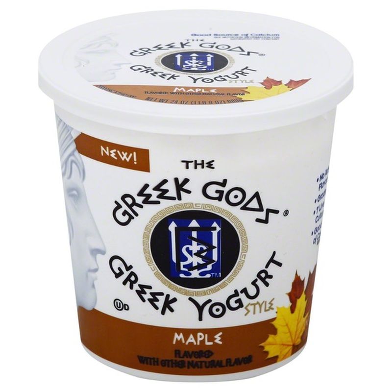 The Greek Gods Maple with Honey Greek Style Yogurt (24 oz) Instacart