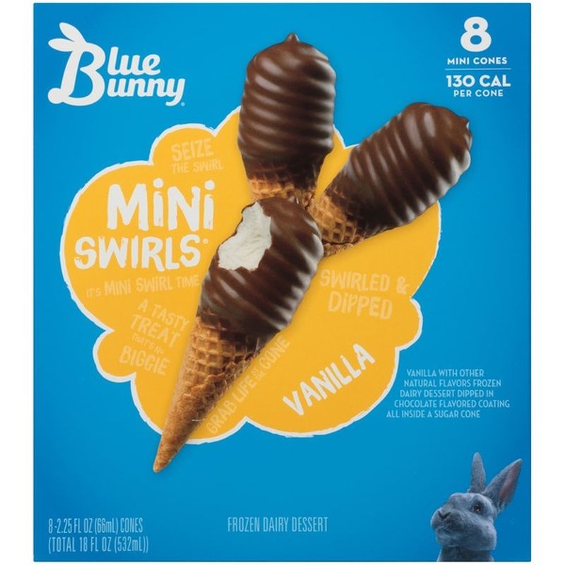 Blue Bunny Vanilla Cones (2.25 oz) from Kroger Instacart