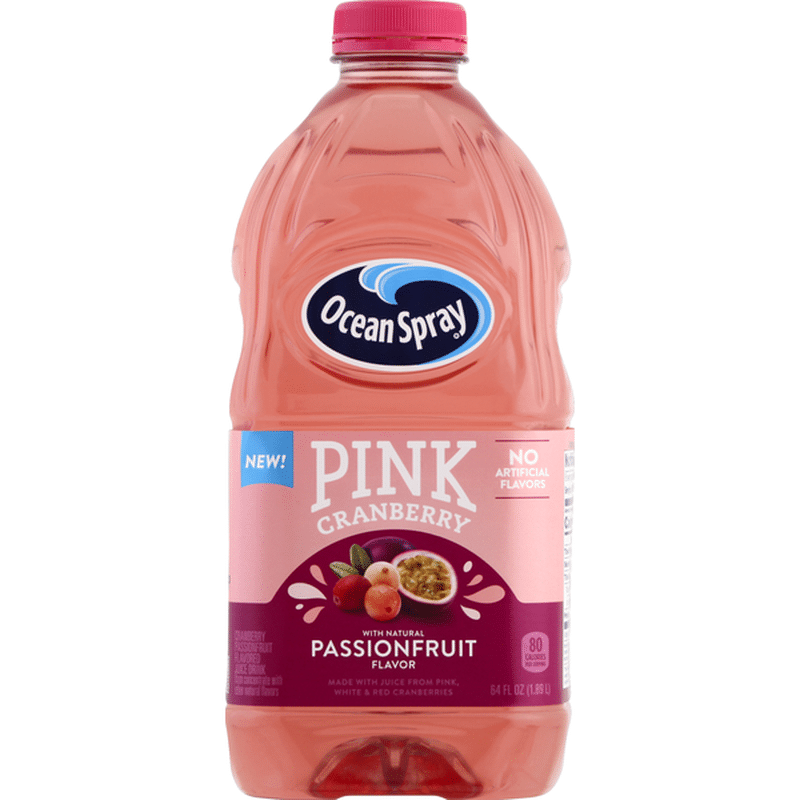 Ocean Spray Juice Drink, Pink Cranberry (64 fl oz) Instacart