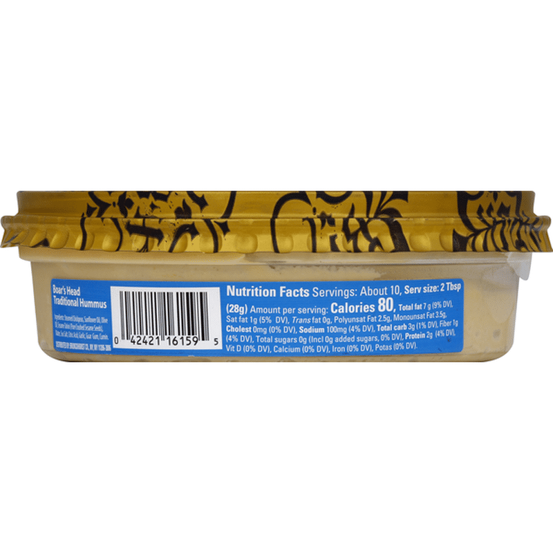 Boar's Head Traditional Hummus (10 oz) Instacart