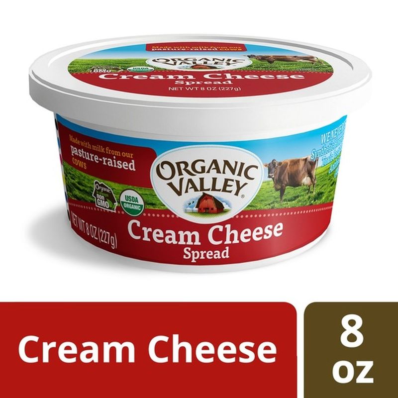 Organic Valley Organic Cream Cheese Spread (8 oz) Instacart