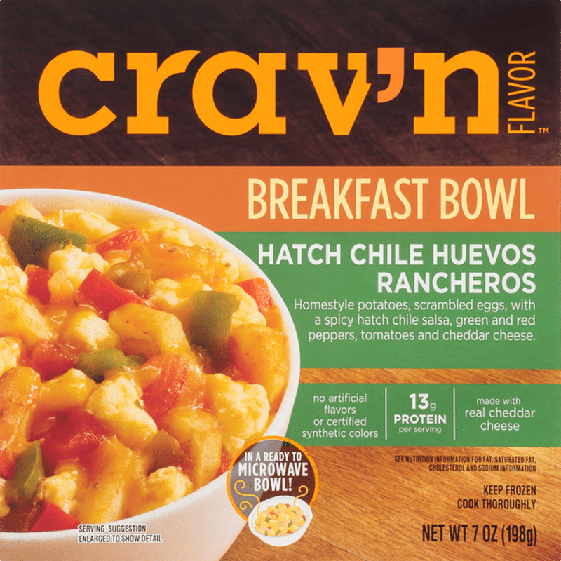 Crav'n Flavor Breakfast Bowl, Hatch Chile Huevos Rancheros (7 oz