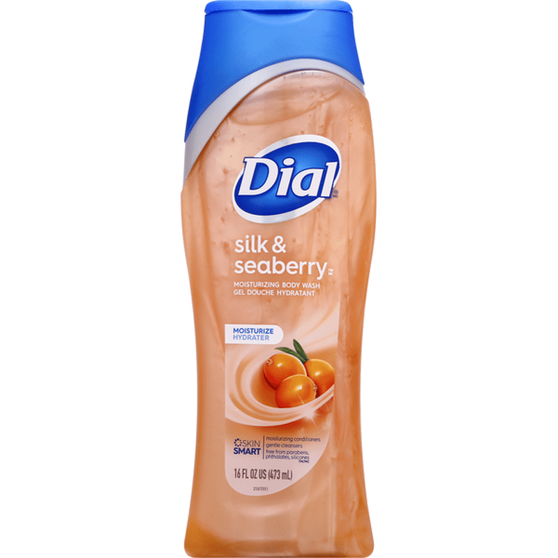 Dial Body Wash, Silk & Seaberry