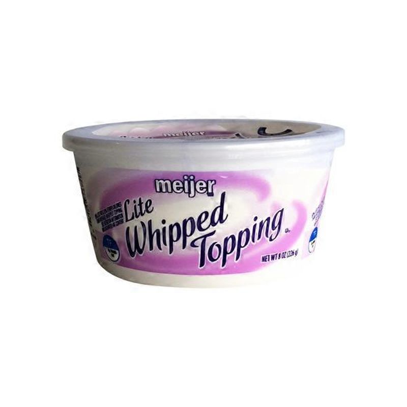 Meijer Lite Whipped Topping (8 oz) Instacart