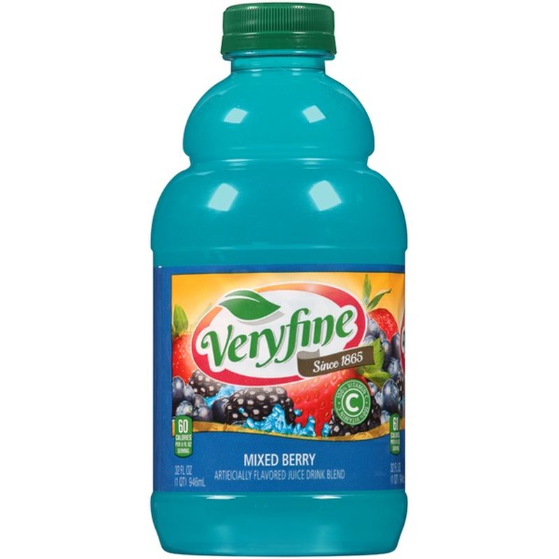 Veryfine Mixed Berry Juice Drink (32 fl oz) Instacart