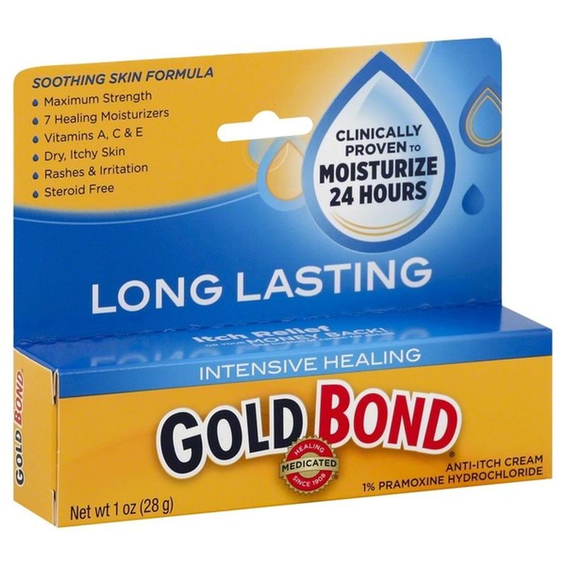 Gold Bond AntiItch Cream Intensive Healing (1 oz) Instacart