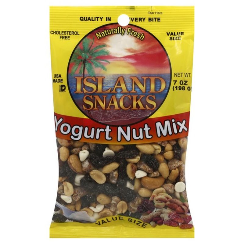 Island Snacks Nut Mix, Yogurt, Value Size (7 oz) Instacart