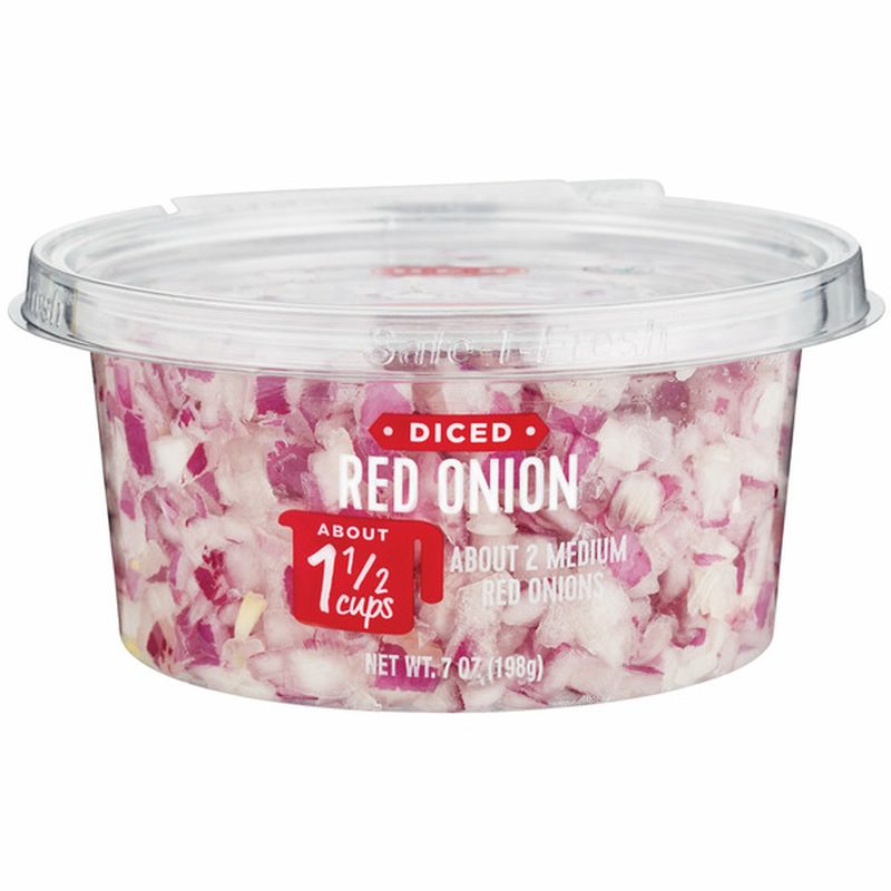 H-E-B Diced Red Onion